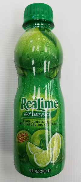REALime 100% LIME JUICE