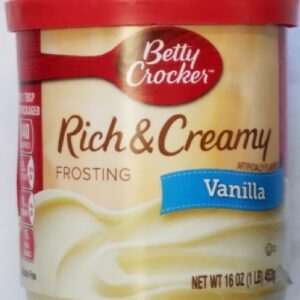 BETTY CHOCKER VANILLA FROSTING