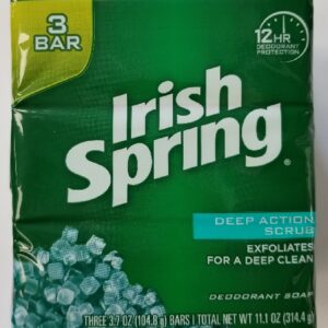 IRISH SPRING DEEP ACTION BAR SOAP