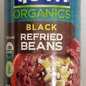 ORG BLACK REFRIED BEANS