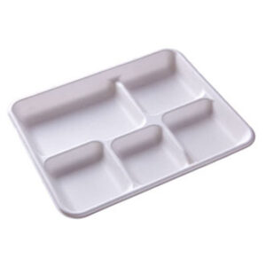 5 COMPARTMENTS PLATES 50 COUNT