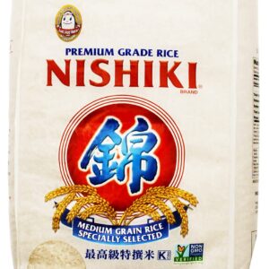 Nishiki Premium Sushi Rice, White, 10 Pound (Pack of 1) - Package May Vary