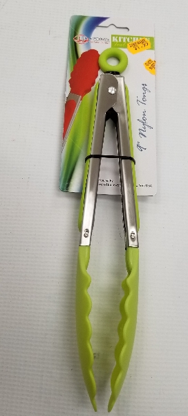 9 NYLON TONGS