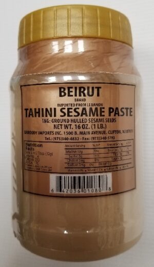 BEIRUT TAHINI SESAME PASTE