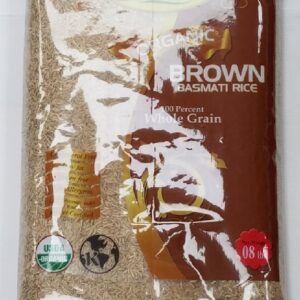 ORG BROWN BASMATI RICE