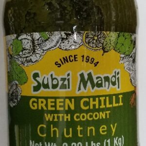 GREEN CHILLI WITH COCNUT