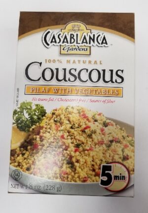 CASABLANCA 1COUSCOUS VEGETABLES