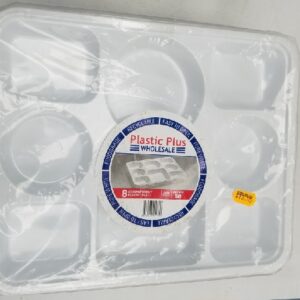 PLASTIC PLUS PLATE 8 PCOM